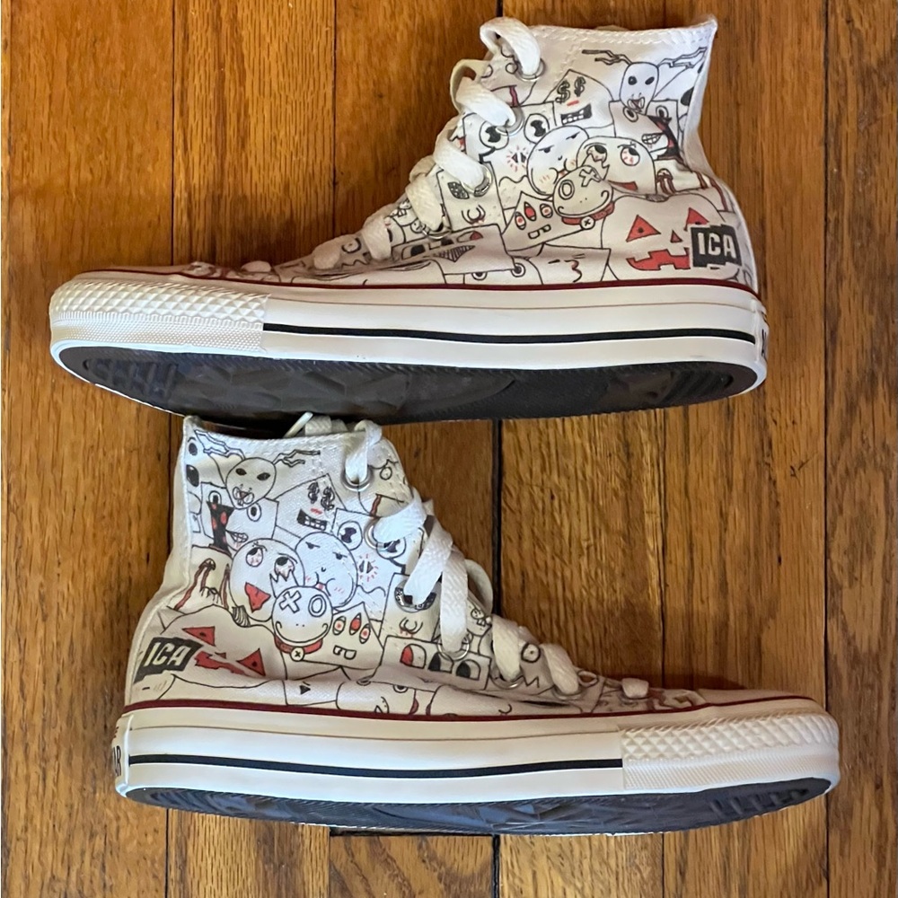 Limited edition Converse X ICA Boston sneakers